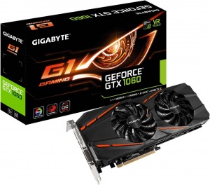 Obrzok Gigabyte GeForce GTX 1060 G1 Gaming 3GB
 - GV-N1060G1 GAMING-3GD